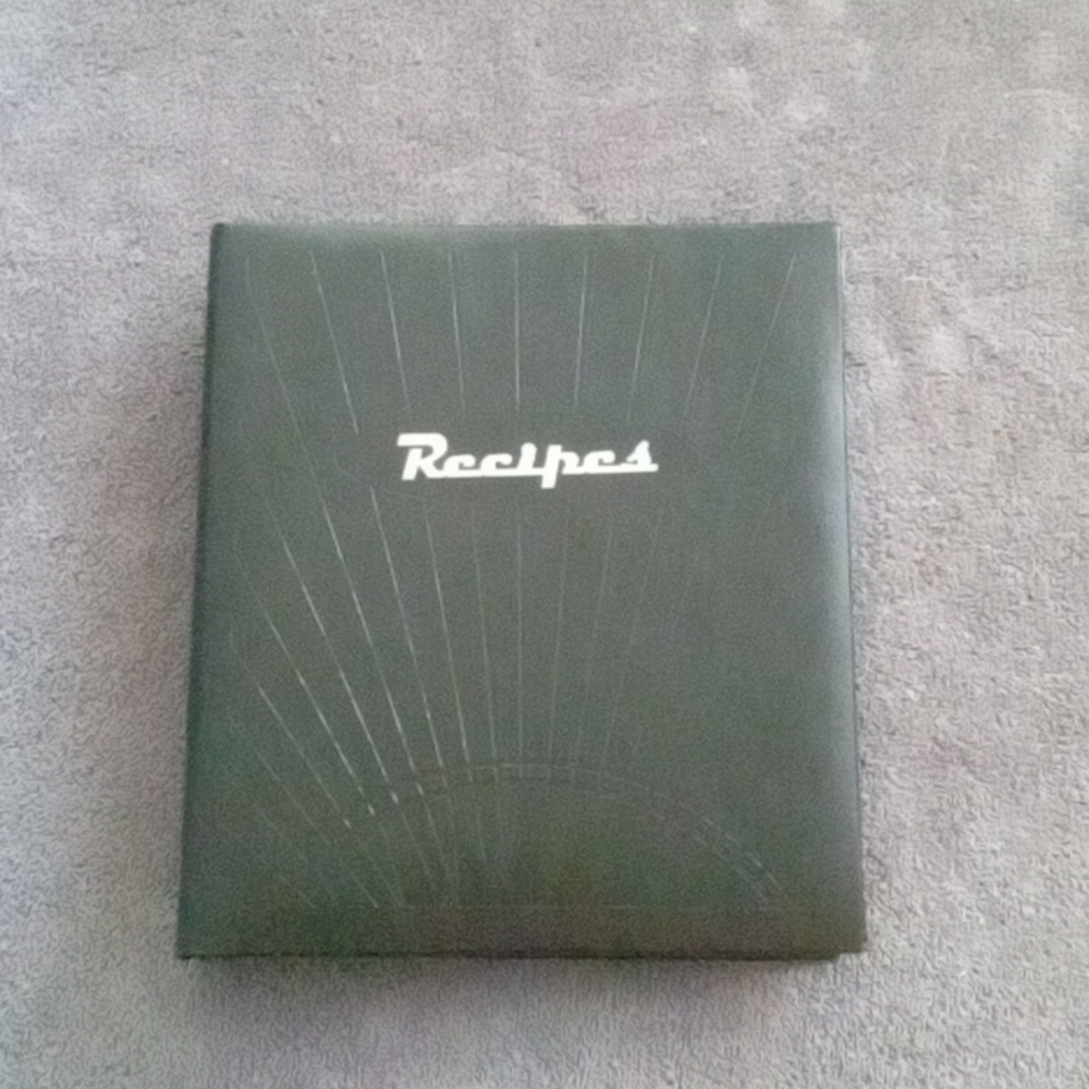 Recipe binder